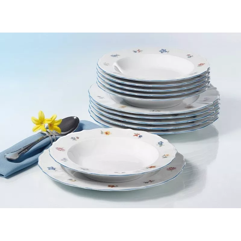 Seltmann Weiden tafelservies 12-delig porselein wit