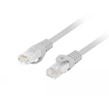 LANBERG netwerkkabel Cat6 U/UTP RJ-45 naar RJ-45 2 m grijs