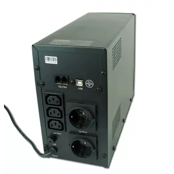 Gembird EG-UPS-033 UPS (noodstroomvoorziening) line-interactive 1200 VA 720 W 3 AC-uitgangen