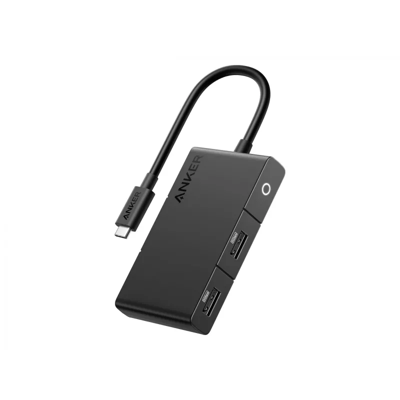 Anker 332 A8356G11 USB-C-hub 5-in-1, 4K HDMI voor één scherm, zwart