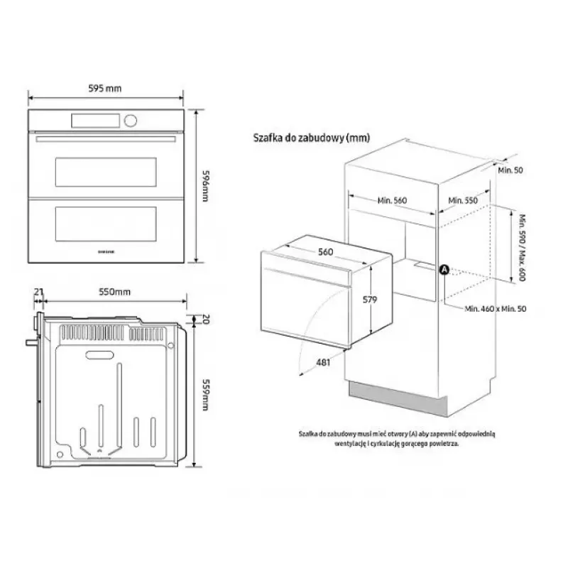 Oven NV7B4345VAS/U2