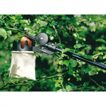 Fiskars fruitplukker, lengte 290 mm, zwart/wit, glasvezelversterkt kunststof en katoen (110970)
