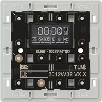 Jung KNX komp. ruimteregelaar module 4093 KRM TS D (4093KRMTSD)