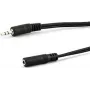 Audio-verlengkabel e p B 125/5 LOSE — 3,5 mm stekker naar 3,5 mm bus, 5 m, zwart