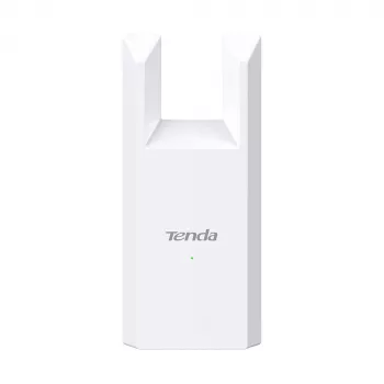 Netwerk-repeater TENDA T10 2,4 GHz Wi-Fi 4, 300 Mbit/s, 2 externe antennes, 1x RJ-45, wit