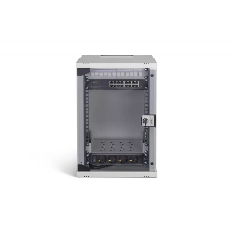 Wandmontage-rack Digitus DN-49102-SET 9U 315 x 300 mm grijs