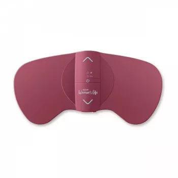 Menstruatiemassageapparaat Beurer EM 50 Berry — elektrisch apparaat voor verlichting van menstruatiepijn