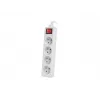 Meervoudig stopcontact Lanberg PS1-04E-0150-W 1,5 m 4 AC-stopcontacten binnen wit