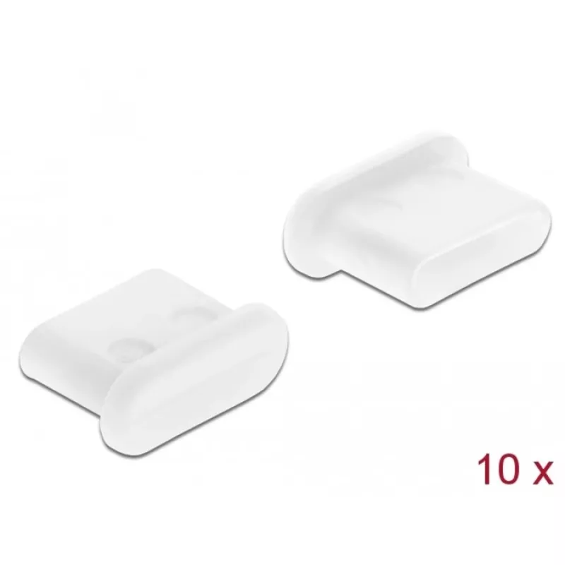 Stofkap voor USB Type-C-bus DeLOCK 64095 10 stuks wit