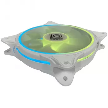LC-Power LC-CF-120-ARGB-W 120mm ARGB behuizingsventilator – wit