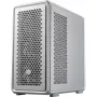 Pc-behuizing Cooler Master MasterFrame 600 midi tower zilver — ATX/Micro-ATX/ITX, gehard glas, ondersteunt 3x140 mm frontventilatoren