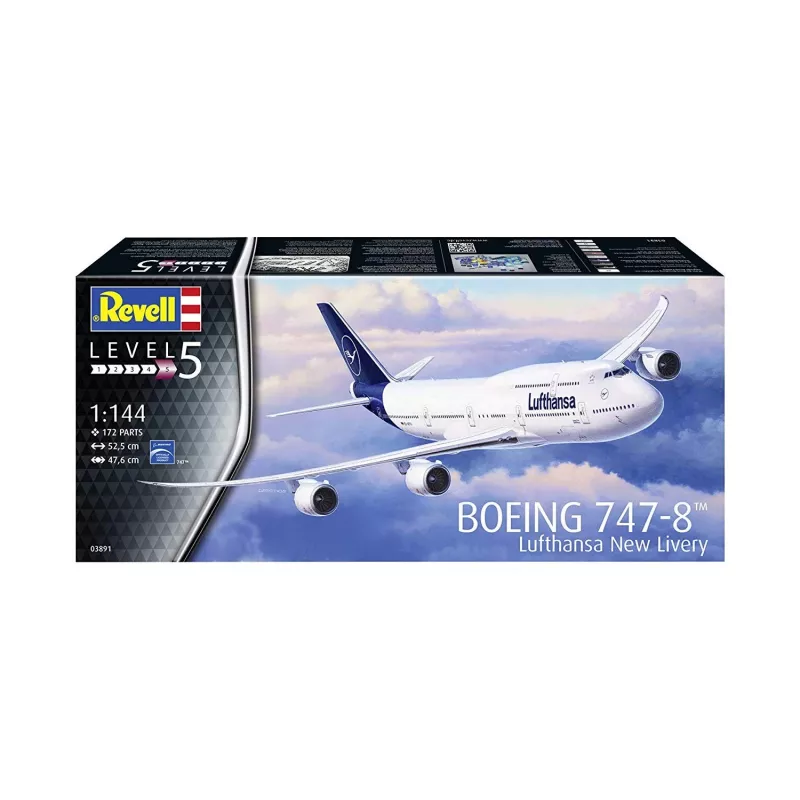 Vliegtuig Revell Boeing 747-8 Lufthansa New Livery
