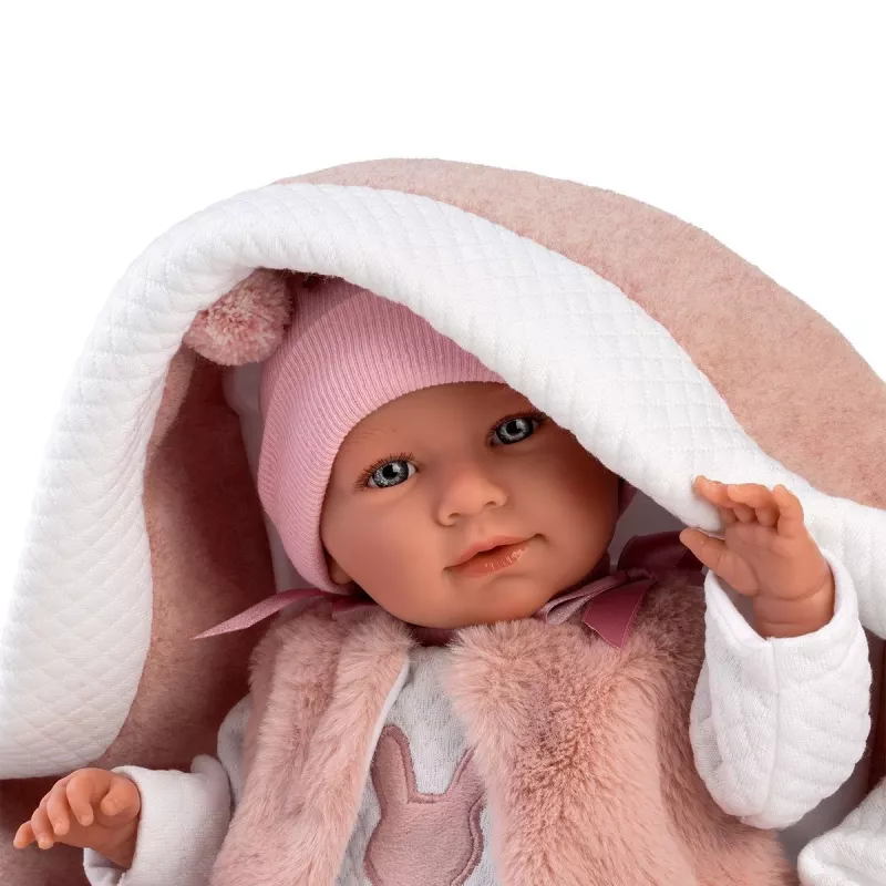 Llorens Mimi Rosa 42 cm — Llorens 74012, vinyl en textiel, beweegbare ledematen