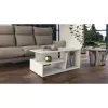 Topeshop PRIMA BIEL salontafel / bijzettafel / eindtafel salontafel vrij gevormd 1 poot