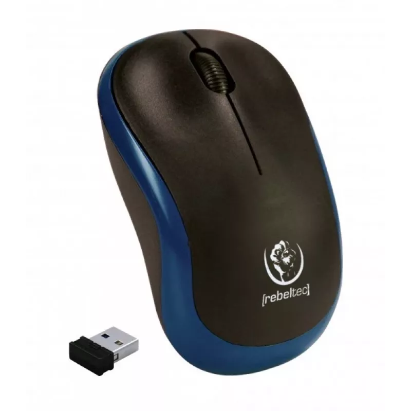 Draadloze optische muis Rebeltec METEOR blauw RBLMYS00048 USB