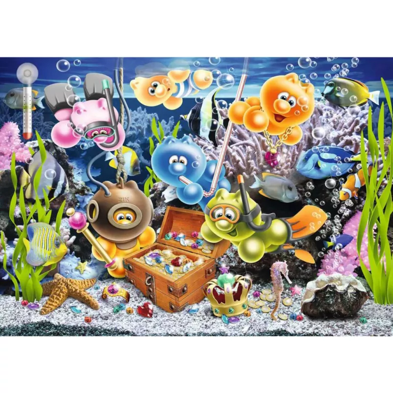 Ravensburger puzzel 12001427 – 1000 stukjes, cartoons, aanbevolen vanaf 14 jaar
