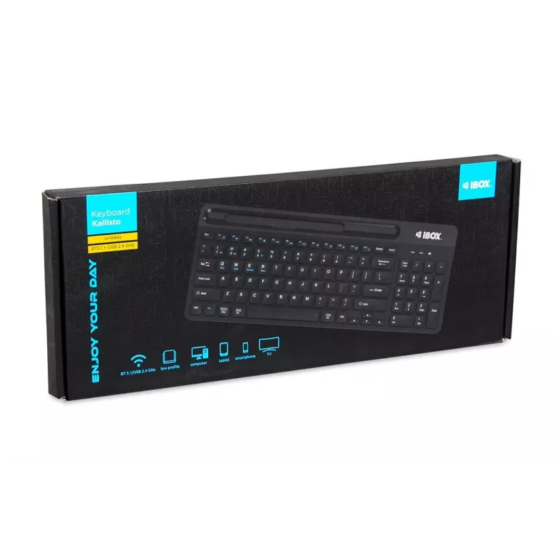 IBOX Kallisto BT/2.4GHZ draadloos toetsenbord