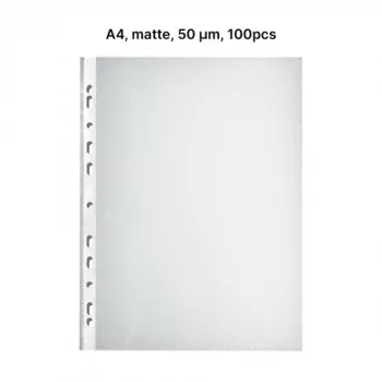 AD Class insteekhoezen Orange Peel A4 50 micr., pak 100 stuks