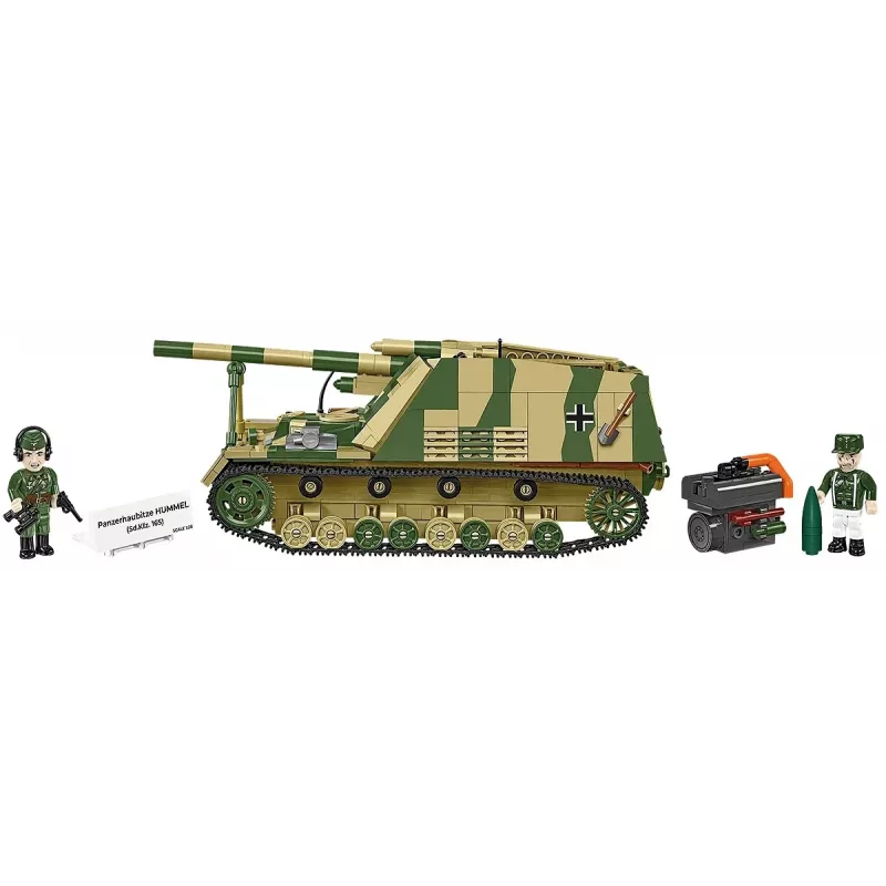 Bouwset Cobi Panzerhaubitze Hummel 1118 onderdelen modelbouwpakket