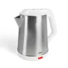Jata JEHA1723 waterkoker, 2 l, 1500 W, roestvrij staal, wit