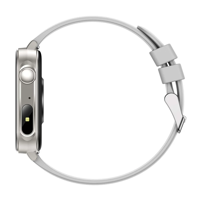 Smartwatch Colmi P80 zilver – Colmi P80 compacte smartwatch, zilveren behuizing