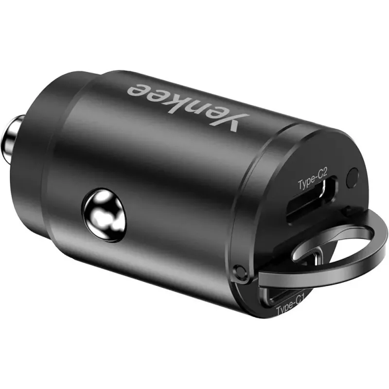 Autolader YENKEE CAR 01 Power Delivery 30W 2×USB-C