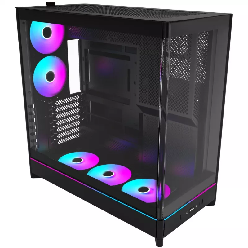 Montech HS02 PRO Midi Tower zwart