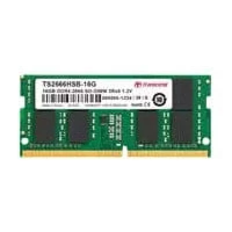 TS3200HSB-16G, 16 GB, 1 x 16 GB, DDR4, 3200 MHz, 260-pins SO-DIMM