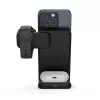 Indoor-oplader Crong CRG-MSPS-BLK smartwatch zwart Lightning USB draadloos