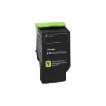Lexmark 78C20Y0 tonercartridge 1 stuk origineel geel