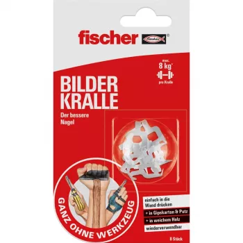 Fischer beeldhaak 8 stuks 8 stuks (545953)