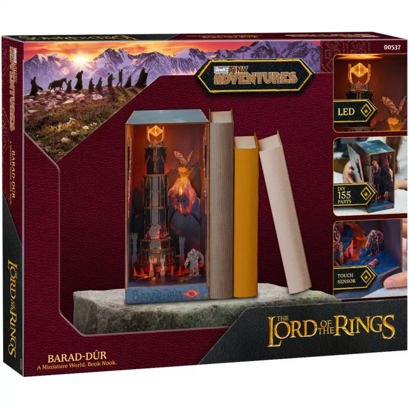 Plastic modelbouwpakket REVELL Tiny Adventures In de ban van de Ring „Barad-Dûr” (knutselen) 00537