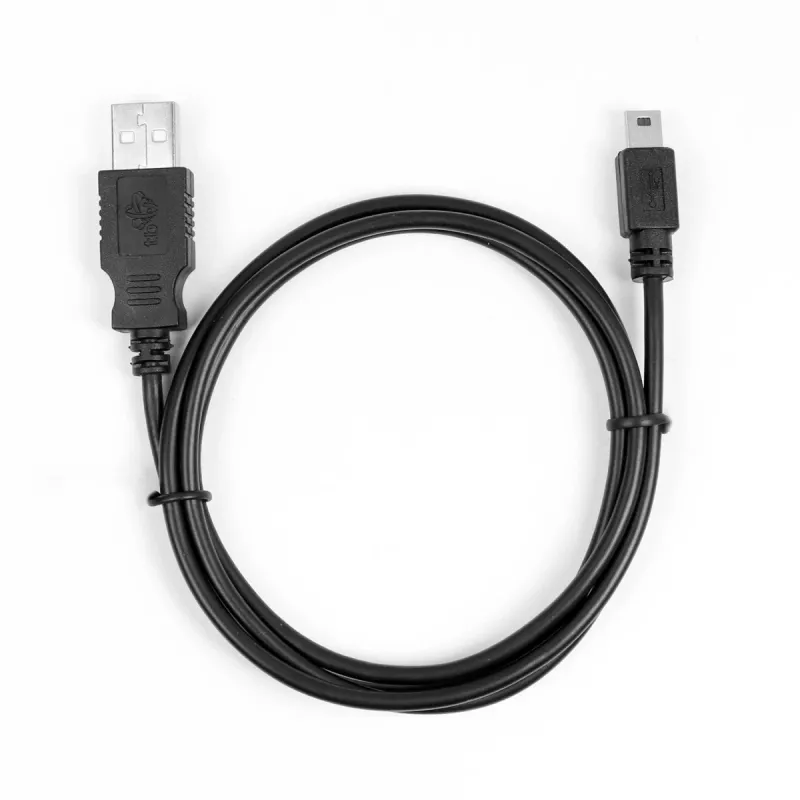 Kabel USB - Mini-USB 1 m, zwart