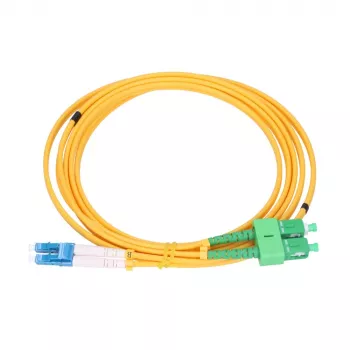 Patchcord Extralink SC/APC naar LC/PC singlemode duplex 9/125 µm 2 mm, 1,5 m