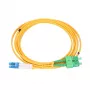 Patchcord Extralink SC/APC naar LC/PC singlemode duplex 9/125 µm 2 mm, 1,5 m