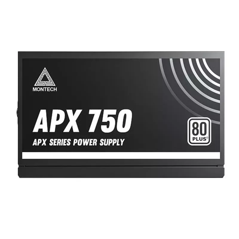 Montech APX750 voeding 750 W 20+4-pin ATX ATX zwart