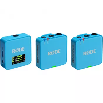 RØDE Wireless GO III Blauw - draadloos microfoonsysteem (blauw)