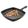 Grillpan JATA G28 vierkant zwart