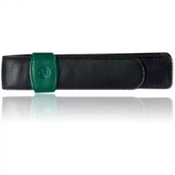 Schrijfgerei-etui Pelikan leer TG22 zwart-groen (923722)