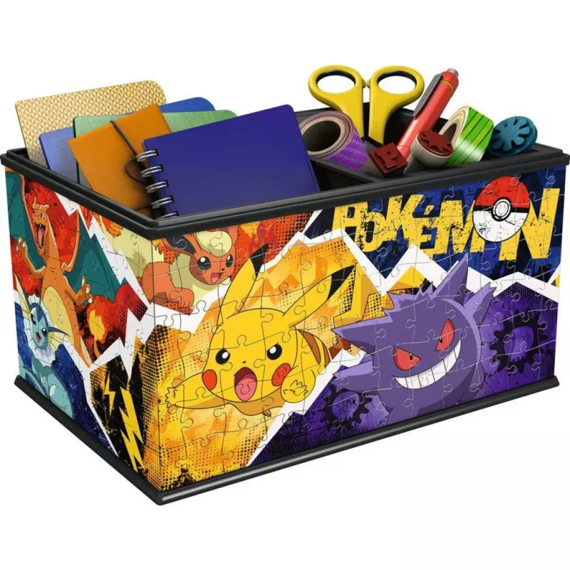 3D-puzzel Ravensburger Pokémon 3D cartoons voor kinderen vanaf 8 jaar