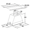 CATA GL onderbouw aluminium, grijs 820 m³/h