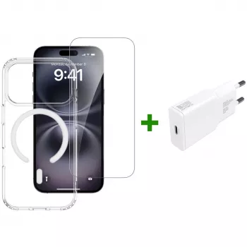 4smarts 3in1 Premium startset voor Apple iPhone 17 Pro, MagSafe-compatibel