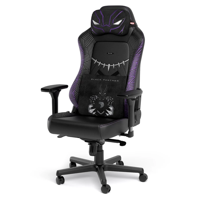 noblechairs Memory Foam kussen-set - Black Panther Edition