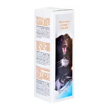 Vloeibaar zalmolie-supplement Brit Care 500 ml voor katten en honden – huid- en vachtverzorging