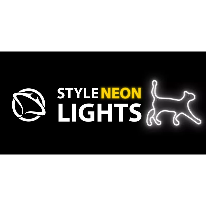 Neon decolamp MANTA SNL70WH Style Neon Lights CAT 2 wit 70 cm