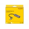 DeLOCK 64282 laptop-dockingstation & poortreplicator bekabeld USB 3.2 Gen 1 (3.1 Gen 1) Type-C grijs (64282)