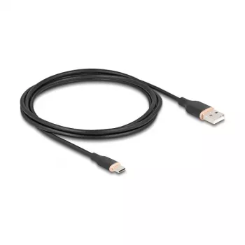 USB-kabel DeLOCK 81227 2,5 m USB A USB C zwart