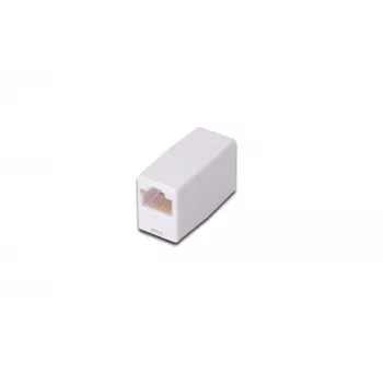 Digitus AT-A 8/8 RJ45 netwerkadapter wit CAT 5 CAT 5e