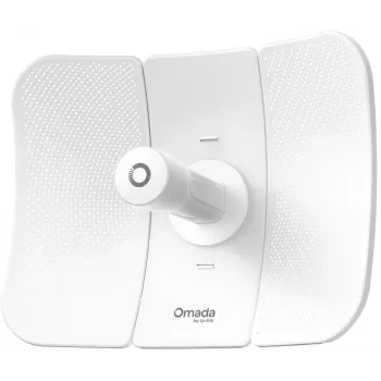 Netwerkbridge TP-LINK Beam Bridge 5 UR KIT, 5 GHz single-band, Wi-Fi 5 (802.11ac), Gigabit Ethernet, externe antenne, max. bereik 15000 m, wit