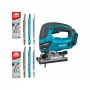 Decoupeerzaag Makita DJV180ZX draadloos body alleen — 3-standige pendelbeweging, 0–2600 SPM, slaghoogte 26 mm, zaagdiepte hout 135 mm